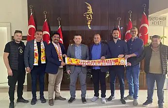 Ödemiş Galatasaray Taraftar Derneği'nden Kurumlara Ziyaret Turu
