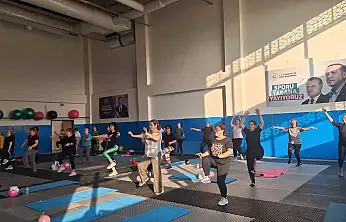 Ödemiş Gençlik Merkezi'nde Pilates ve Zumba Coşkusu