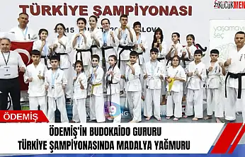 Ödemiş'in budokaido gururu: Türkiye şampiyonasında madalya yağmuru