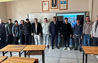 Ödemiş MTAL'de Erasmus bilgilendirmesi yapıldı