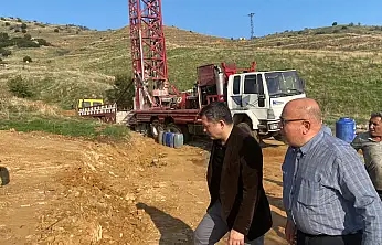 Ödemiş OSB'nin Su İhtiyacı İçin Sondaj Çalışmaları Yerinde İncelendi