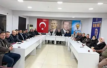 Ödemiş'te AK Parti toplantısı yapıldı