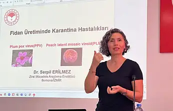 Ödemiş'te Fidan Üreticilerine 'Karantina Hastalıkları' Eğitimi Verildi
