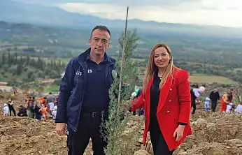 Ödemiş'te 'Geleceğe Nefes, Dünyaya Nefes' Fidan Dikme Etkinliği Gerçekleştirildi
