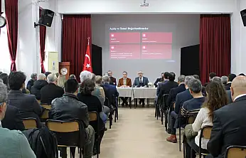 ÖDEMİŞ'TE İKİNCİ DÖNEM MÜDÜRLER KURULU TOPLANTISI YAPILDI