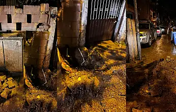 ÖDEMİŞ'TE 'KAZDIK GİTTİK' ANLAYIŞI LİSE CADDESİ'NDE FACİAYA DAVETİYE