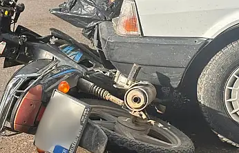 Ödemiş'te Korkutan Kaza: Motosiklet Sürücüsü Yaralandı