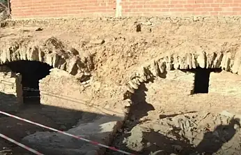 Ödemiş'te Roma dönemine ait maden galerisi keşfedildi