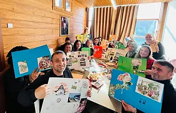 ÖDEMİŞ'TE SANATLA TERAPİ SEMİNERİ DÜZENLENDİ