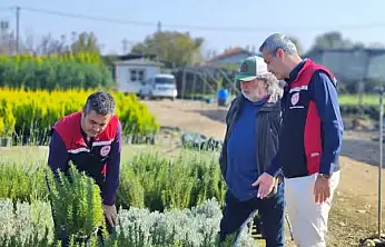 Ödemiş'te Süs Bitkisi ve Fidan Üretim Tesislerine Denetim