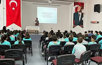 ÖDEMİŞ'TE VEREM VE HİJYEN EĞİTİMLERİ VERİLDİ