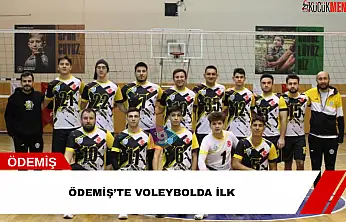 Ödemiş'te voleybolda ilk