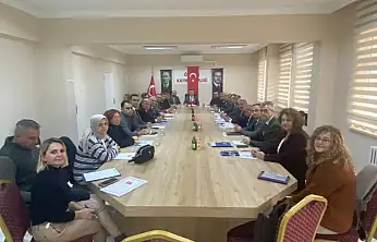 ÖDEMİŞ'TE YIL SONU DEĞERLENDİRME TOPLANTISI