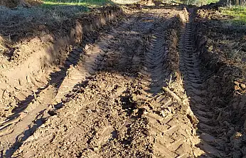 Ödemiş'te yol sorunu