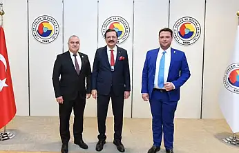Ödemiş Ticaret Odası'ndan Hisarcıklıoğlu'na Doğum Günü Kutlaması