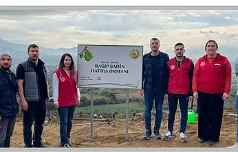 Ödemişli Gençler Karadoğan'da Fidan Dikti