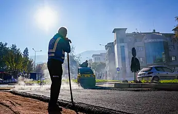 Refet Saygılı Caddesi'nde Asfaltlama Başladı