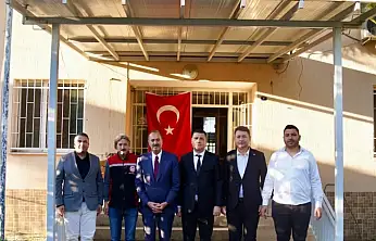 Tamer Osmanağaoğlu'ndan Beydağ İlçe Tarım ve Orman Müdürlüğü'ne Ziyaret