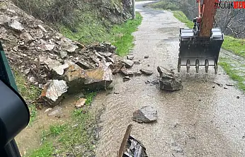 Tire Belediyesi'nde yoğun yağış mesaisi