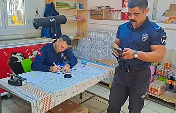 Tire Belediyesi Zabıta Müdürlüğü okul kantinlerini mercek altına aldı