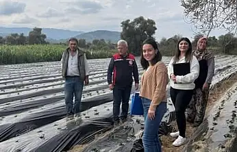 Tire'de Organik Tarım Sahalarında Üretici Ziyaretleri Gerçekleştirildi