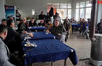 Tire Süt Kooperatifi Başkanı Osman Öztürk Kızılcahavlu'da