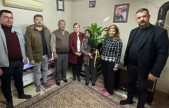 ÜLKÜ OCAKLARI ÖDEMİŞ'TEN ŞEHİT AİLELERİNE ZİYARET