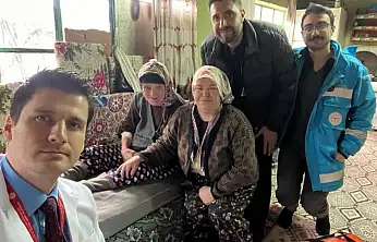 YENİ YILDA EVDE SAĞLIK HİZMETLERİ SAHADA BAŞLADI