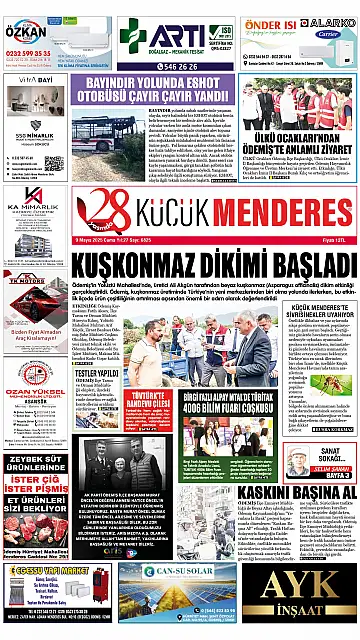 E-Gazete - Tarih: 09 Mayıs 2025