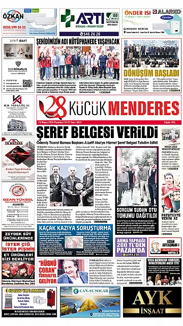 E-Gazete - Tarih: 19 Mayıs 2025