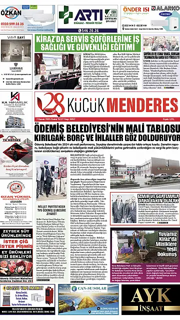 E-Gazete - Tarih: 07 Kasım 2025