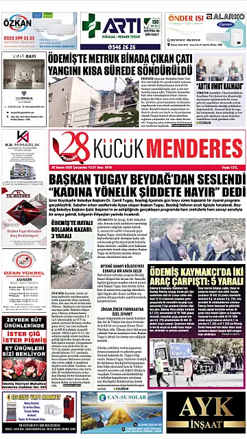 E-Gazete - Tarih: 26 Kasım 2025