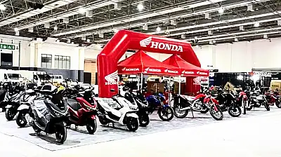 Honda Delikanlı, Motta Motorlu Taşıtlar Fuarı'nda Yerini Aldı