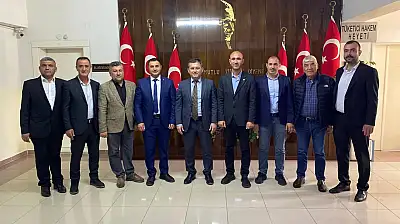 Kaymakam Erdoğan, Fatih Kök ve Heyetiyle Görüştü