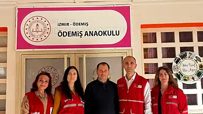 Kızılay Haftası'nda Ödemiş'te Minik Kalplerden Büyük Dayanışma