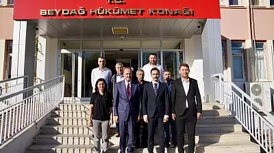 MHP Heyeti Beydağ Kaymakamı'nı Ziyaret Etti