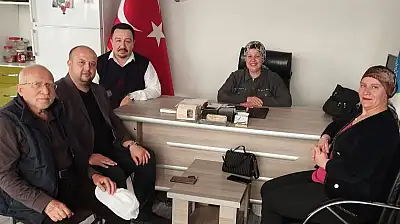 MHP Ödemiş İlçe Başkanı Ceyhun Kınlı'dan Engelsiz Yarınlar Derneği'ne Ziyaret
