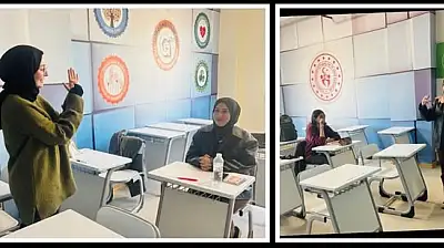 ÖDEMİŞ GSB GENÇLİK MERKEZİ'NDE İŞARET DİLİ EĞİTİMİ BAŞLIYOR