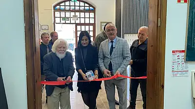 Ödemiş'te '10. Savaş–Recep Bassoy Türkçemize Özen Dil–Yazın Ödülü' Kapsamında Resim Sergisi Açıldı