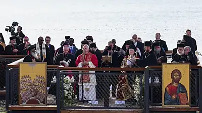 Papa 14. Leo, İznik'te Ayine Katıldı, Programı İstanbul'da Devam Edecek