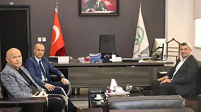 TİRE BELEDİYE BAŞKANI OKUROĞLU'NDAN DSİ 2. BÖLGE MÜDÜRLÜĞÜNE ZİYARET