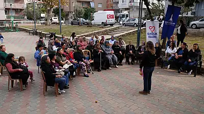 Tire Belediyesi'nden Sağlık Bilincini Artıran Eğitim Etkinliği