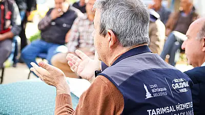 Tire'de Çiftçilere 'Tarımsal Sulamada Su Tasarrufu Eğitimi'