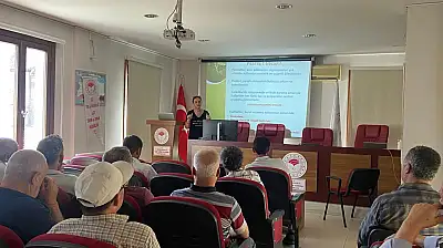 Tire İlçe Tarım ve Orman Müdürlüğü'nden Bitkisel Üreticilere Önemli Eğitim: Bitki Koruma Ürünleri Uygulayıcı Belgesi Programı Düzenlendi