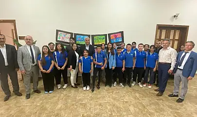 Kaymakçı'lı Öğrencilerden Sanata Dokunan Sergi