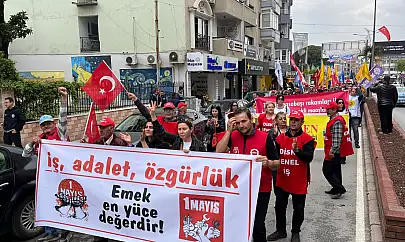 Ödemiş'te 1 Mayıs Coşkusu İlk Kez Resmi Olarak Kutlanıyor