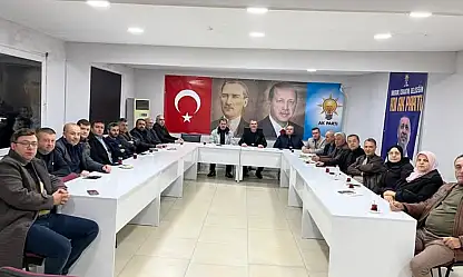 Ödemiş'te AK Parti toplantısı yapıldı