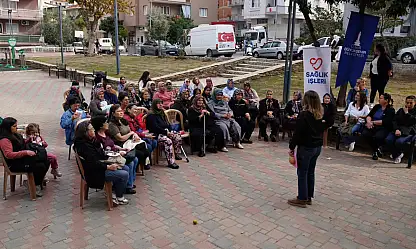 Tire Belediyesi'nden Sağlık Bilincini Artıran Eğitim Etkinliği