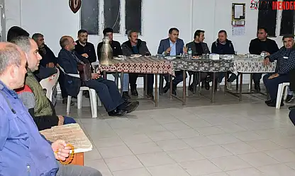 Tire Süt Başkanı Osman Öztürk köy turlarında