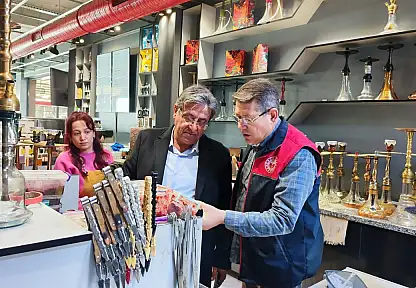 Ödemiş'te Nargile Sunumu Yapan İşletmelere Ortak Denetim